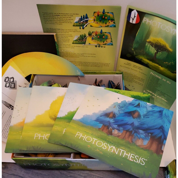 Photosynthesis Board Game Blue Orange Games Complete - Picture 8 of 11